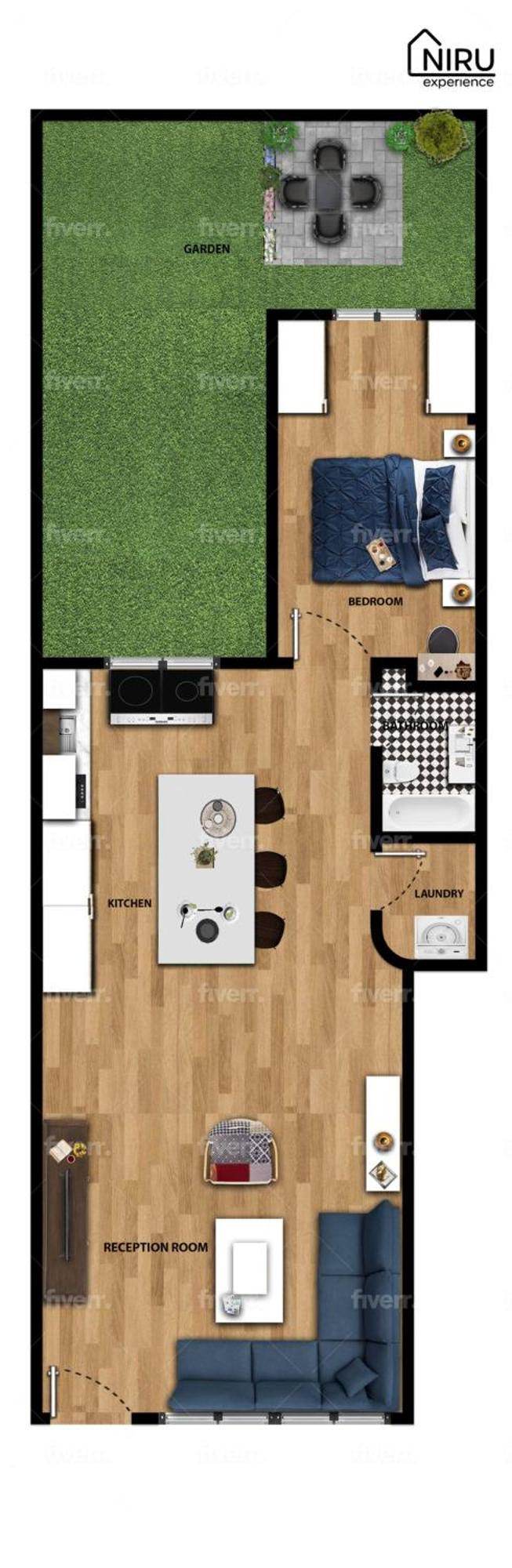 Niru Experience Countryside Sanctuary 1bd 1ba Appartement Londres